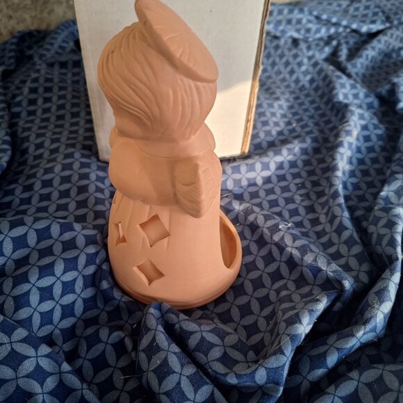 terra cotta angel votive holder - Picture 9 of 13